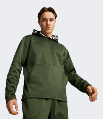 Кофта Puma TRAIN PWR FLEECE HOODIE - 159019, фото 1 - інтернет-магазин MEGASPORT