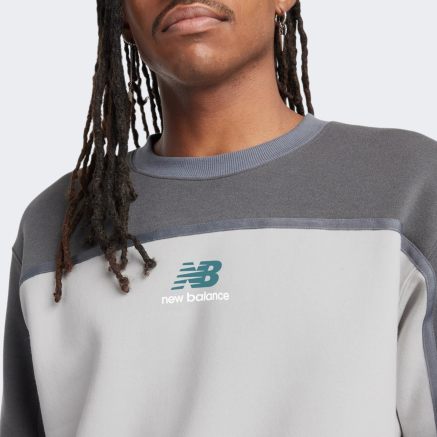 Кофта New Balance Classics Fleece - 168017, фото 4 - интернет-магазин MEGASPORT