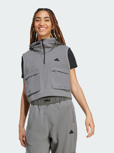 Куртка-жилет Adidas W CE VEST - 169466, фото 1 - інтернет-магазин MEGASPORT