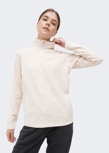 Кофта East Peak women's fleece halfzip - 168927, фото 1 - интернет-магазин MEGASPORT