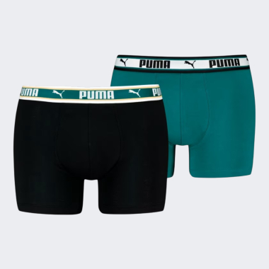 Нижнее белье Puma MEN DUAL LOGO BOXER 2P - 169169, фото 1 - интернет-магазин MEGASPORT