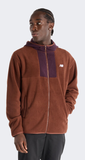 Кофта New Balance Hoodie Polar Fleece - 169514, фото 1 - інтернет-магазин MEGASPORT