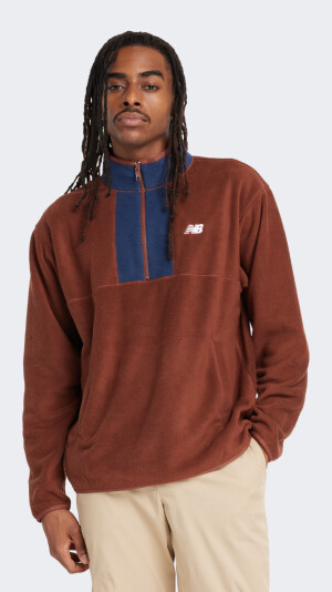 Кофта New Balance Hoodie Polar Fleece 1/2 - 169515, фото 1 - інтернет-магазин MEGASPORT