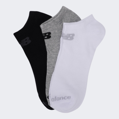 Шкарпетки New Balance Performance Cotton Flat Knit No Show 3 Pair - 122571, фото 1 - інтернет-магазин MEGASPORT