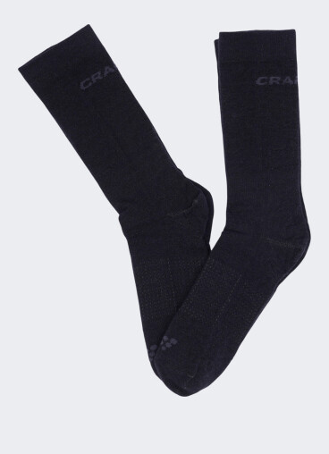 Шкарпетки Craft CORE WOOL LINER SOCK 2-PACK BLACK - 127613, фото 1 - інтернет-магазин MEGASPORT