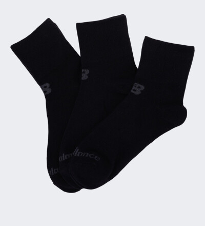 Шкарпетки New Balance Performance Cotton Flat Knit Ankle 3 Pair - 122573, фото 1 - інтернет-магазин MEGASPORT