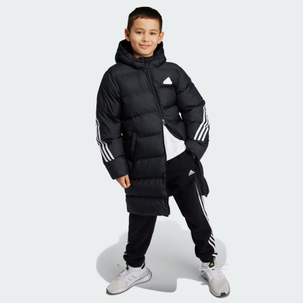 Куртка Adidas детская J FI 3S PARKA - 169602, фото 3 - интернет-магазин MEGASPORT