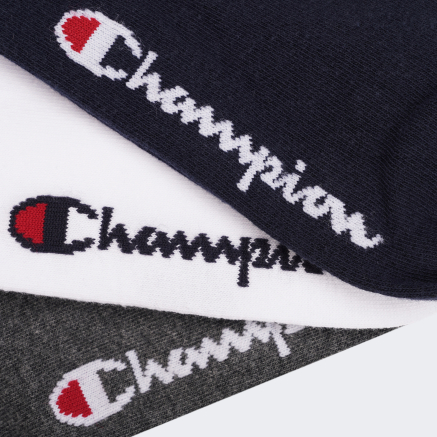 Шкарпетки Champion 3pk Quarter Socks - 158875, фото 2 - інтернет-магазин MEGASPORT