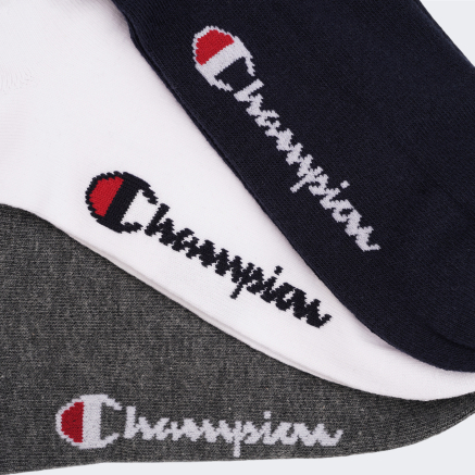 Шкарпетки Champion 3pk Sneaker Socks - 158879, фото 2 - інтернет-магазин MEGASPORT