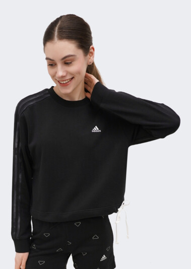Кофта Adidas W AOP SWT - 163714, фото 1 - інтернет-магазин MEGASPORT