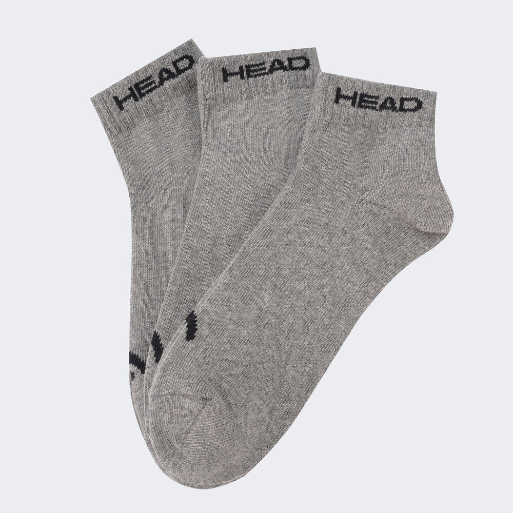 Носки Head ELEMENTS ALL SPORTS QUARTER 3P | Цвет:серый | купить в ...