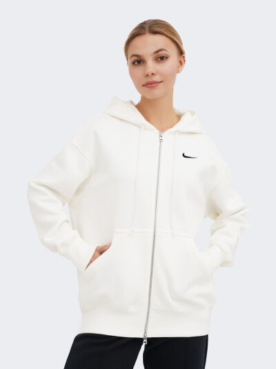 Кофта Nike W NSW PHNX FLC FZ OS HOODIE - 169275, фото 1 - інтернет-магазин MEGASPORT