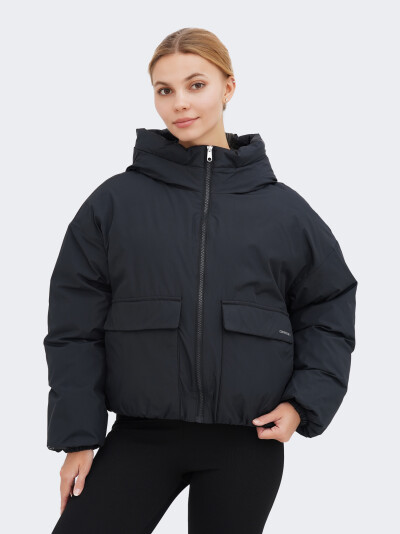 Куртка Converse SYNTHETIC SHORT PUFFER - 169258, фото 1 - інтернет-магазин MEGASPORT