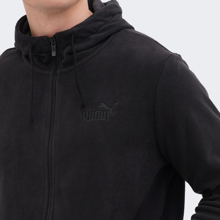 Кофта Puma ESS ELEVATED Polarfleece Full-Zip Hoodie - 169012, фото 4 - інтернет-магазин MEGASPORT