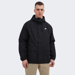 Куртка Nike M NK CLUB BANDON JKT | Цвет: черный | купить в Куртка Nike M NK CLUB BANDON JKT | Цвет: черный | купить в