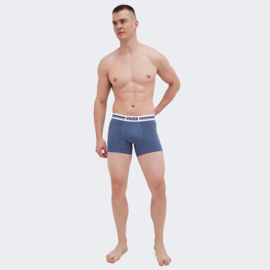 Нижнее белье Puma MEN EVERYDAY PLACED LOGO BOXER 2P - 169170, фото 1 - интернет-магазин MEGASPORT