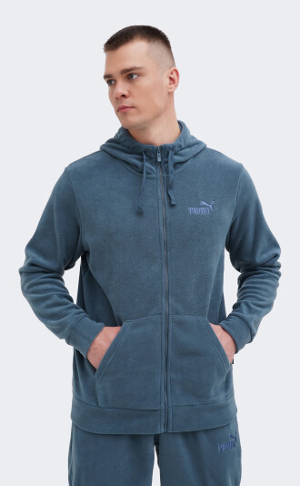 Кофта Puma ESS ELEVATED Polarfleece Full-Zip Hoodie - 169161, фото 1 - інтернет-магазин MEGASPORT