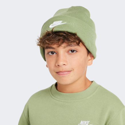 Шапка Nike детская K NK PEAK BEANIE TC FUT - 169668, фото 1 - интернет-магазин MEGASPORT