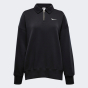 Кофта Nike W NSW PHNX FLC OS QZ POLO, фото 6 - інтернет магазин MEGASPORT