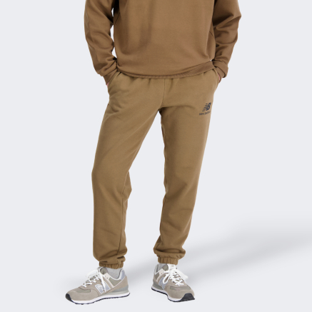 Спортивнi штани New Balance Essentials Stacked Logo Fleece Pant - 157498, фото 4 - інтернет-магазин MEGASPORT