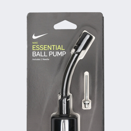 Насос Nike Essential Ball Pump Intl Black/White/White - 113011, фото 3 - інтернет-магазин MEGASPORT