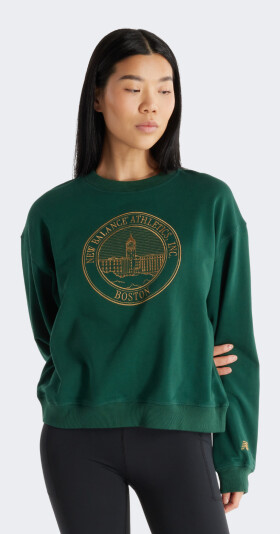 Кофта New Balance Hoodie Athletics Crestс - 169707, фото 1 - интернет-магазин MEGASPORT
