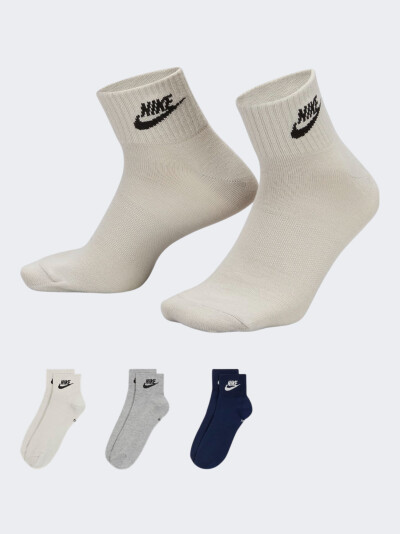 Шкарпетки Nike U NK NSW EVERYDAY ESSENTIAL ANKLE 3PR -144 - 169759, фото 1 - інтернет-магазин MEGASPORT