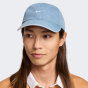 Кепка Nike U NK CLUB CAP U CB DENIM 24 L, фото 1 - интернет магазин MEGASPORT