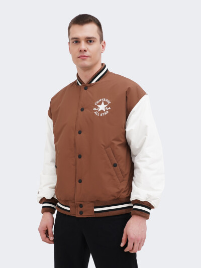 Куртка Converse VARSITY GRAPHIC BOMBER JACKET - 169564, фото 1 - інтернет-магазин MEGASPORT