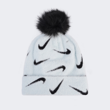 Шапка Nike детская K NK PEAK BEANIE SC POM F24 - 169625, фото 1 - интернет-магазин MEGASPORT