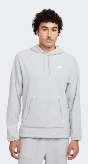 Кофта Nike M NK CLUB WINTERIZED PO HOODIE - 169799, фото 1 - интернет-магазин MEGASPORT