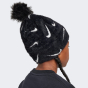 Шапка Nike детская K NK PEAK BEANIE SC POM F24, фото 2 - интернет магазин MEGASPORT