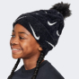 Шапка Nike детская K NK PEAK BEANIE SC POM F24, фото 3 - интернет магазин MEGASPORT