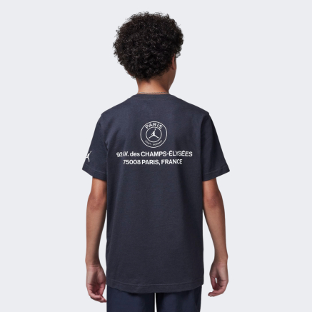 Футболка Jordan детская JDB LIGHTING PSG SS TEE - 169817, фото 2 - интернет-магазин MEGASPORT