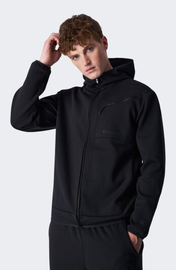 Кофта Champion hooded full zip sweatshirt - 159205, фото 1 - інтернет-магазин MEGASPORT