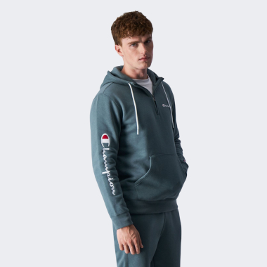 Кофта Champion Hooded Half Zip Sweatshirt - 159678, фото 1 - интернет-магазин MEGASPORT