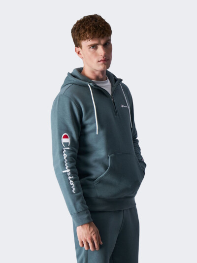 Кофта Champion Hooded Half Zip Sweatshirt - 159678, фото 1 - інтернет-магазин MEGASPORT