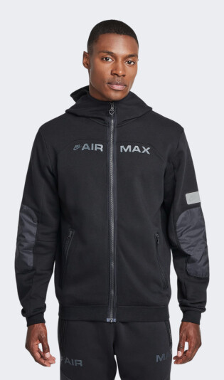 Кофта Nike M NSW AIR MAX FLC FZ HOODIE - 169894, фото 1 - інтернет-магазин MEGASPORT
