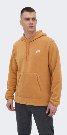 Кофта Nike M NK CLUB WINTERIZED PO HOODIE - 169800, фото 1 - интернет-магазин MEGASPORT