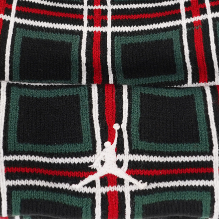 Шапка Jordan детская JAN HOLIDAY PLAID POM BEANIE - 169825, фото 3 - интернет-магазин MEGASPORT