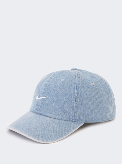 Кепка Nike U NK CLUB CAP U CB DENIM 24 L - 169765, фото 1 - інтернет-магазин MEGASPORT
