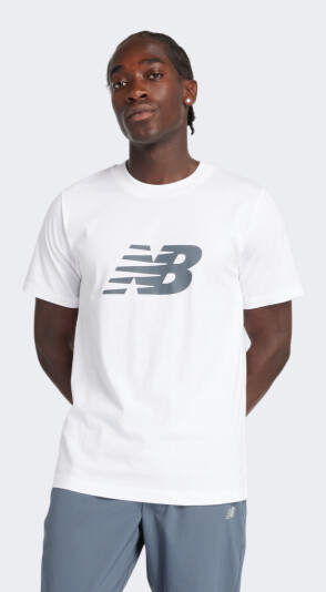 Футболка New Balance Sport Jersey Logo T-Shirt - 169918, фото 1 - интернет-магазин MEGASPORT