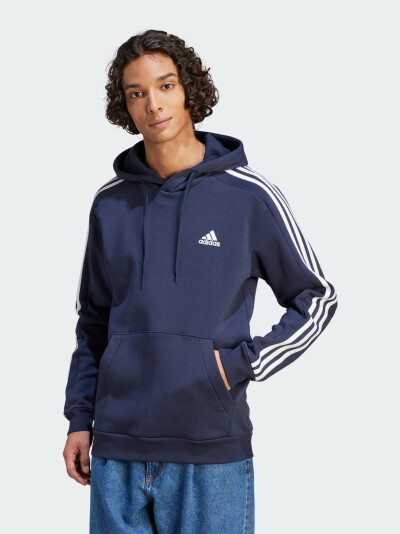 Кофта Adidas M 3S FL HD - 159169, фото 1 - інтернет-магазин MEGASPORT