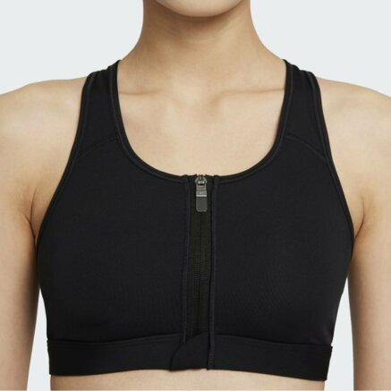 Топ Nike W Nk Df Swsh Zip Front Bra - 146426, фото 4 - интернет-магазин MEGASPORT