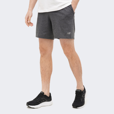 Шорти New Balance Short NB Heathertech - 163220, фото 1 - інтернет-магазин MEGASPORT