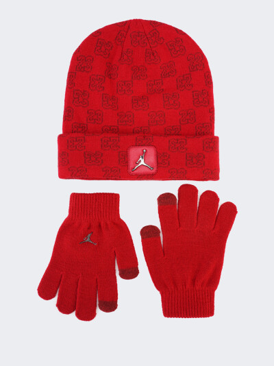 Шапка Jordan JAN MONOGRAM BEANIE SET - 169827, фото 1 - інтернет-магазин MEGASPORT