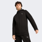 Кофта Puma EVOSTRIPE Full-Zip Hoodie DK, фото 1 - интернет магазин MEGASPORT