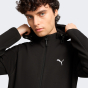 Кофта Puma EVOSTRIPE Full-Zip Hoodie DK, фото 4 - интернет магазин MEGASPORT