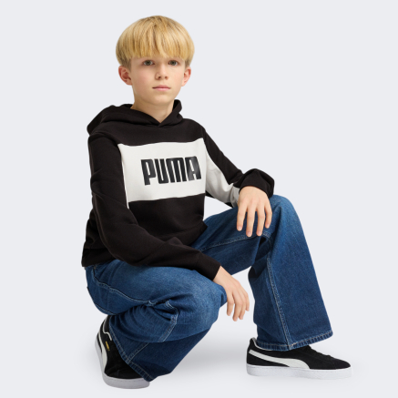 Кофта Puma детская ESS BLOCK Hoodie TR B - 170575, фото 3 - интернет-магазин MEGASPORT