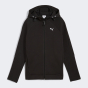 Кофта Puma EVOSTRIPE Full-Zip Hoodie DK, фото 6 - интернет магазин MEGASPORT